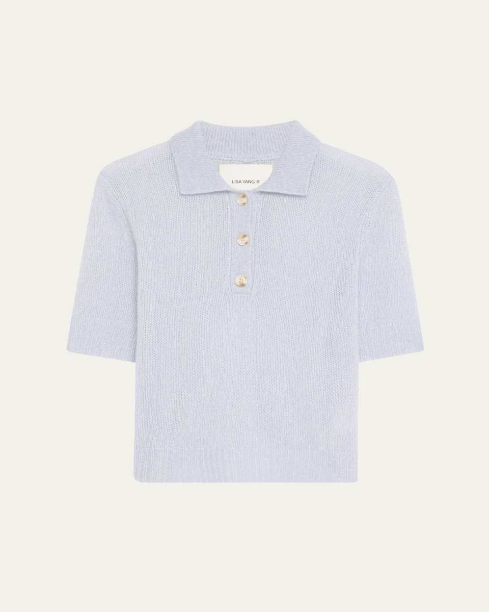 Masy Cashmere Polo Sweater